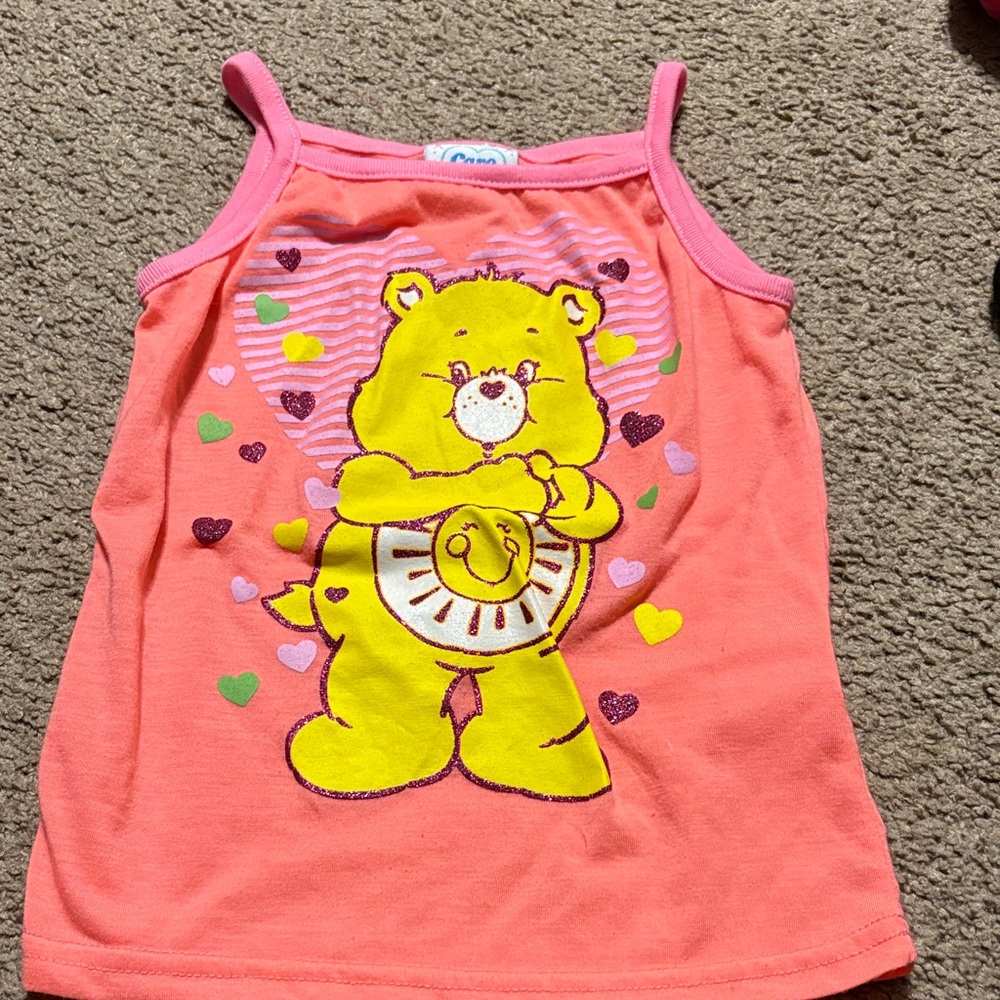 Care Bears Orange Camisole with Heart Design